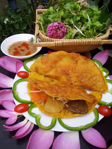 អាហារដ្ឋានបួសនៅទីក្រុងHue